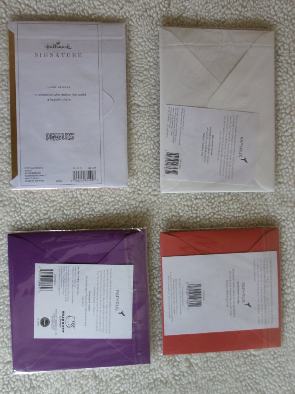 $108.19 New Sealed Premium Greeting Cards PAPYRUS, HALLMARK, AMERICAN GREETINGS - Picture 7 of 9
